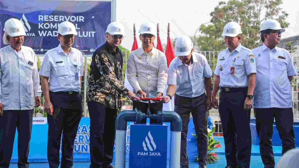 PAM Jaya Kebut Pembangunan Reservoir Atasi Air Keruh Jakarta