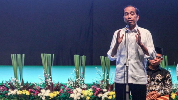 Jokowi kepada Relawan: Pemimpin ke Depan Harus Bernyali Besar
