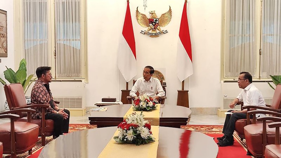 Isi Pertemuan Eks Mentan SYL dengan Jokowi di Istana Kemarin