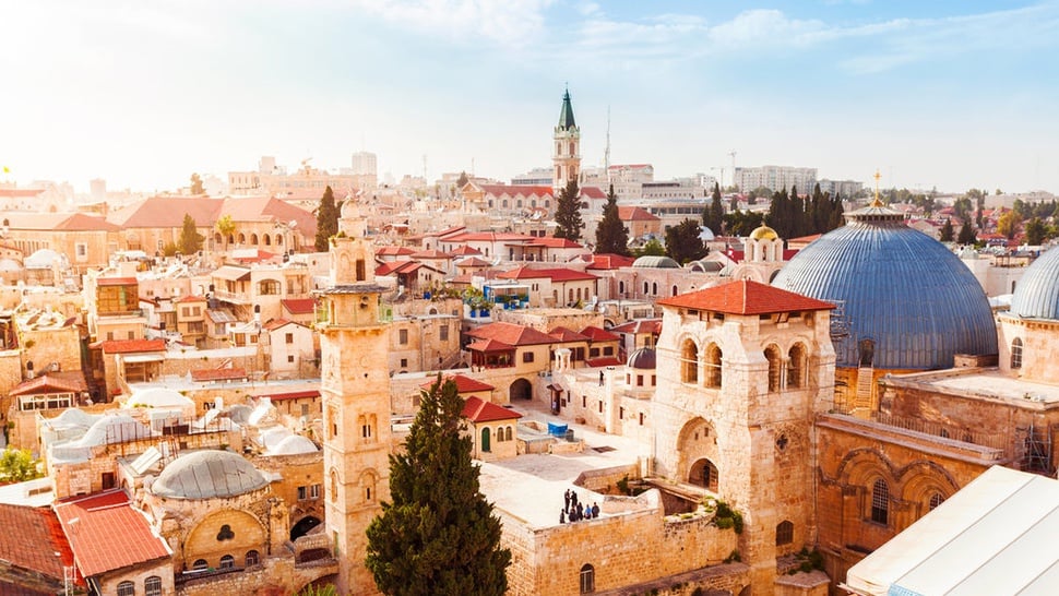 Sejarah Yerusalem dalam Agama Islam, Tempat Kejadian Isra' Miraj