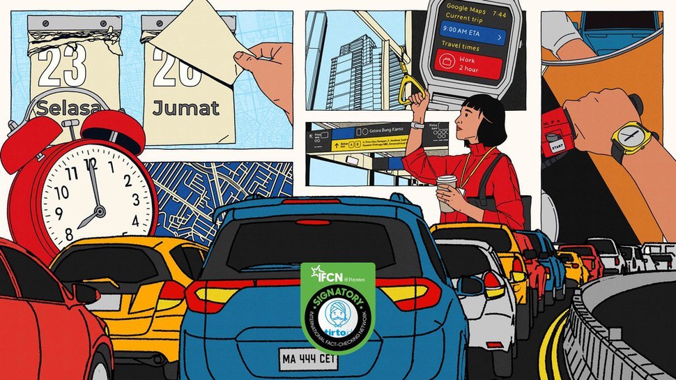 Menghabiskan Umur dalam Kemacetan Jakarta