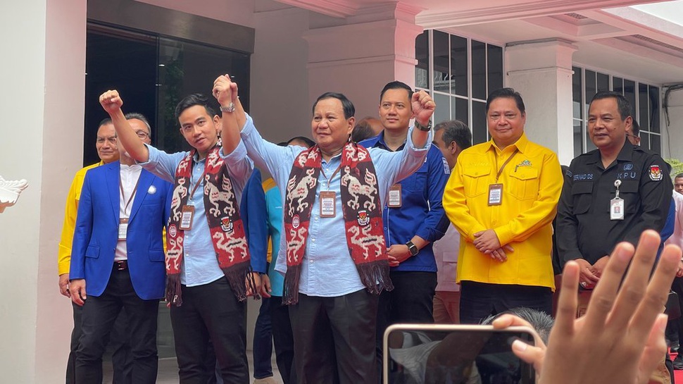 KPU Nyatakan Berkas Prabowo-Gibran Lengkap, Lanjut Tes Kesehatan
