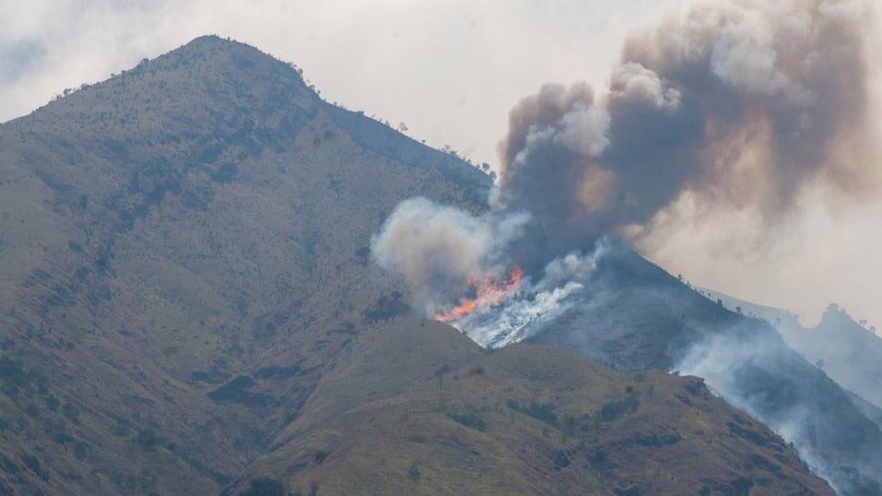Kebakaran Lereng Merbabu, Warga di Dua Desa Terdampak Dievakuasi