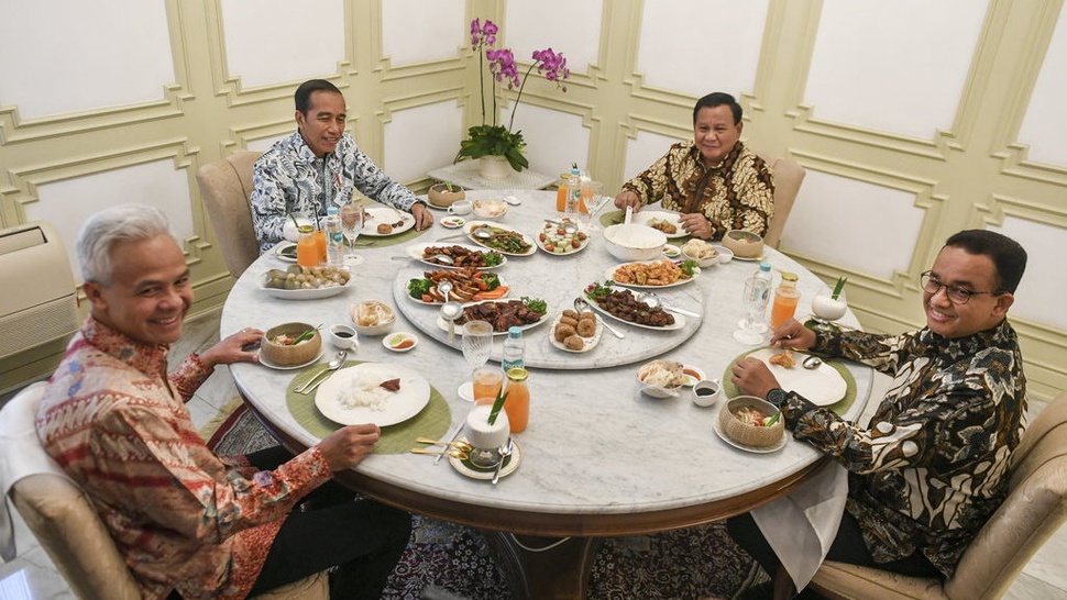 Surya Paloh Puji Langkah Jokowi Makan Siang Bersama Bakal Capres
