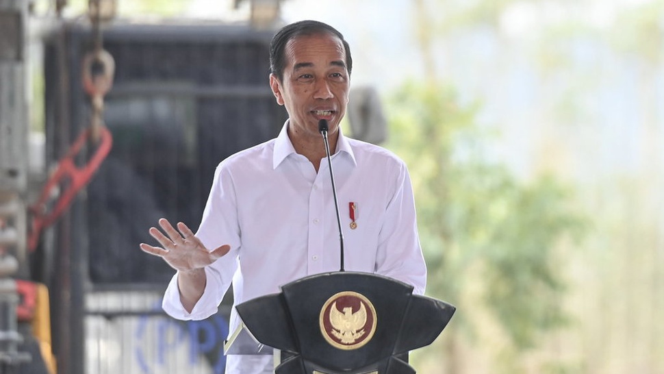 Jokowi Resmikan Kilang Gas Bumi Tangguh Train 3 Senilai Rp72,4 T