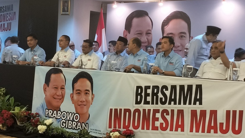 Daftar TKN Prabowo-Gibran: Politisi, Ulama, hingga Purnawirawan