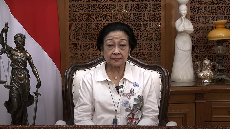Megawati Sambut Wapres Ma'ruf di HUT PDIP: Yang Bersedia Hadir