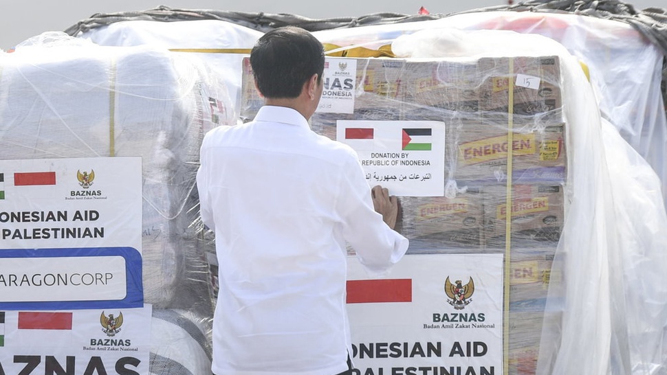Jokowi Desak Bantuan Kemanusiaan ke Gaza Tak Boleh Berhenti