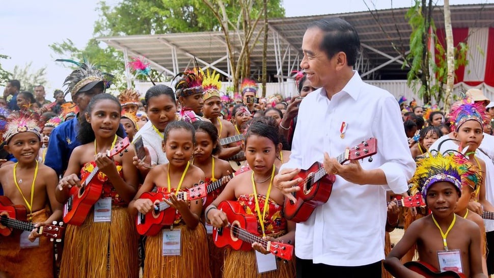 Jokowi Groundbreaking Industri Pupuk Senilai Rp30 T di Papua