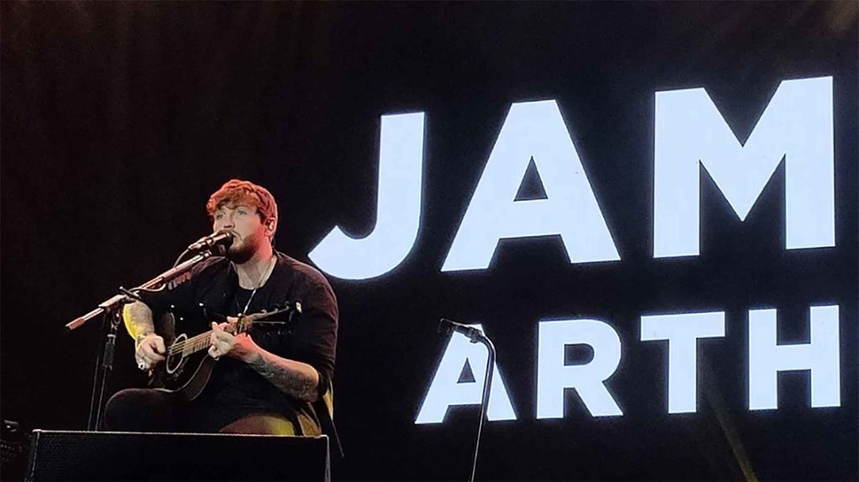 Rundown Konser James Arthur di Jakarta 2023 & Open Gate