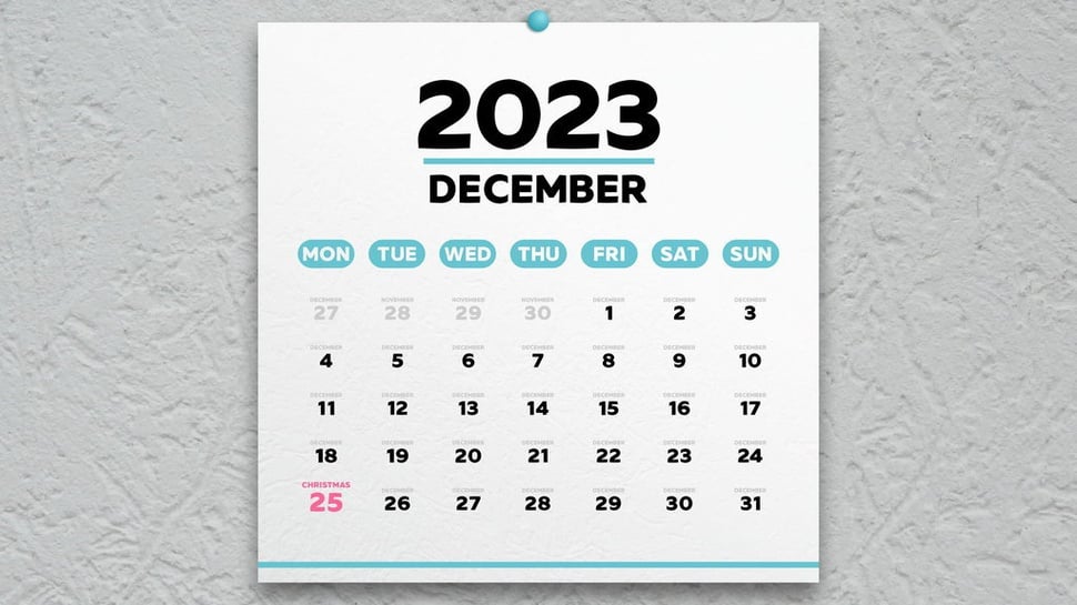 Kalender Islam Jumadil Akhir Desember 2023 hingga Januari 2024