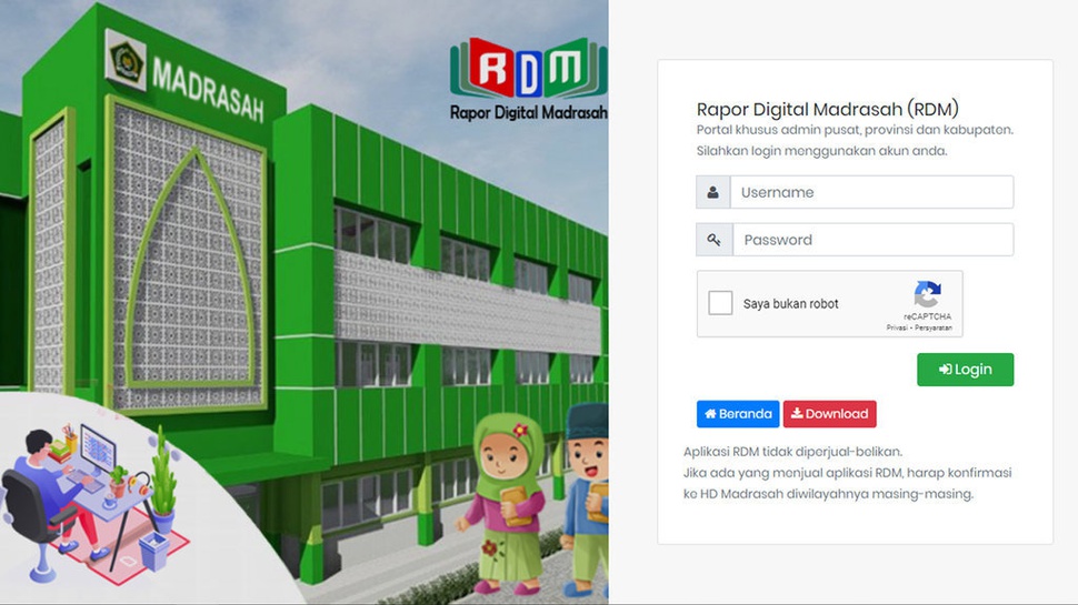 Raport Digital Madrasah RDM: Panduan Pengisian dan Instalasi