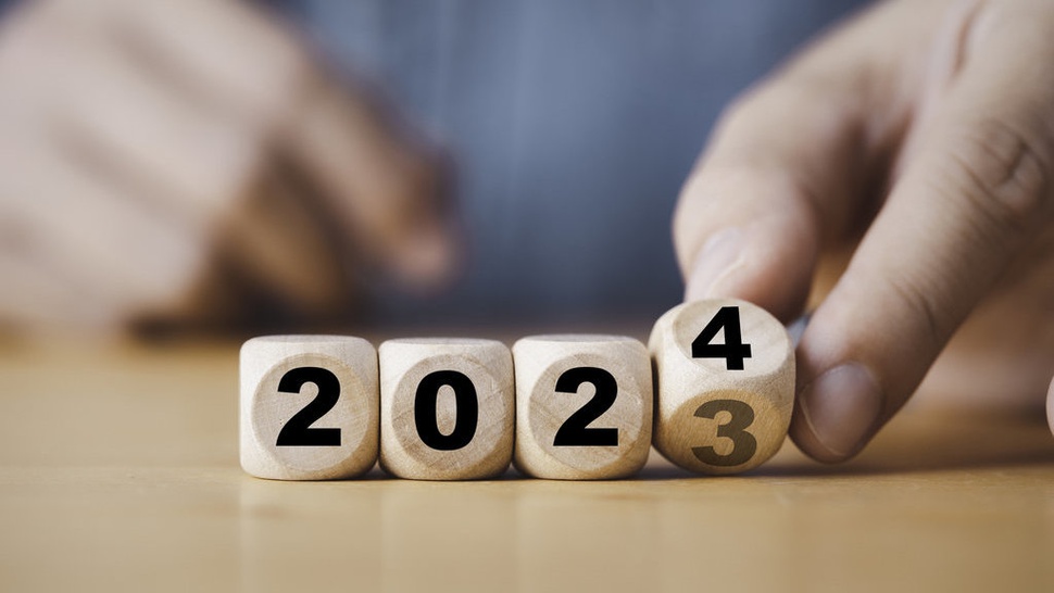 Kumpulan Twibbon Tahun Baru 2024 Estetik untuk Profil Sosmed