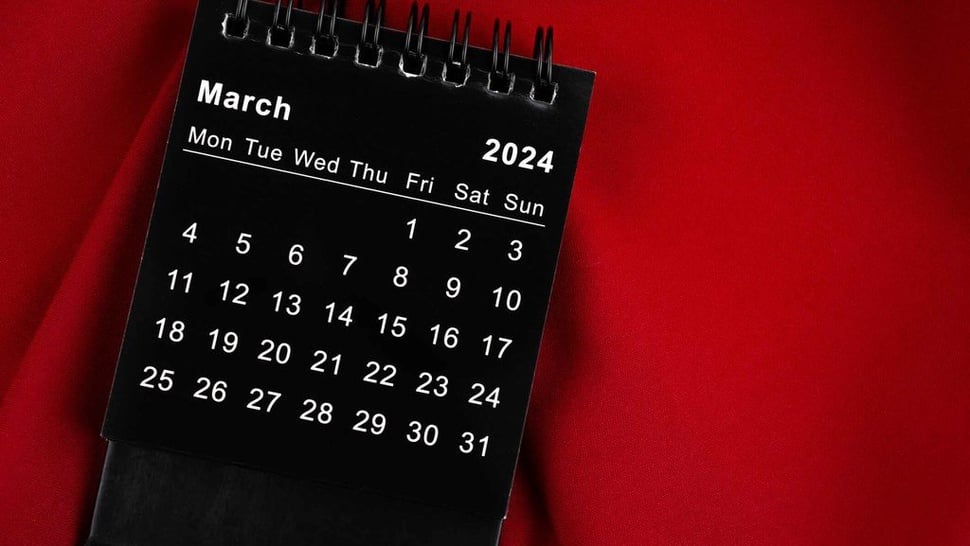 Daftar Libur Tanggal Merah dan Cuti Bersama Maret-April 2024