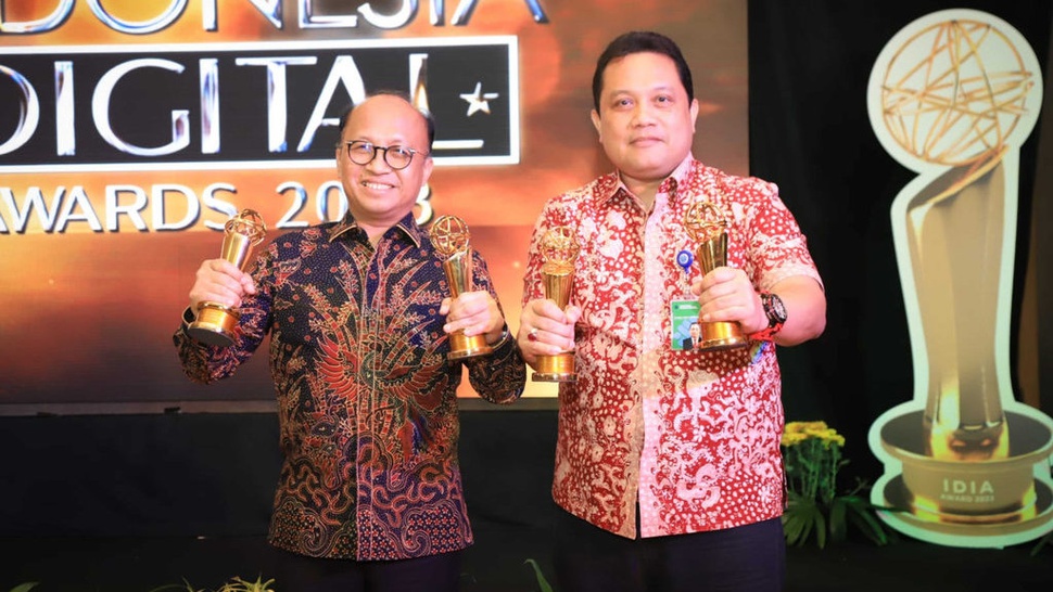 Kemnaker Raih Juara Umum Indonesia Digital Initiative Award 2023