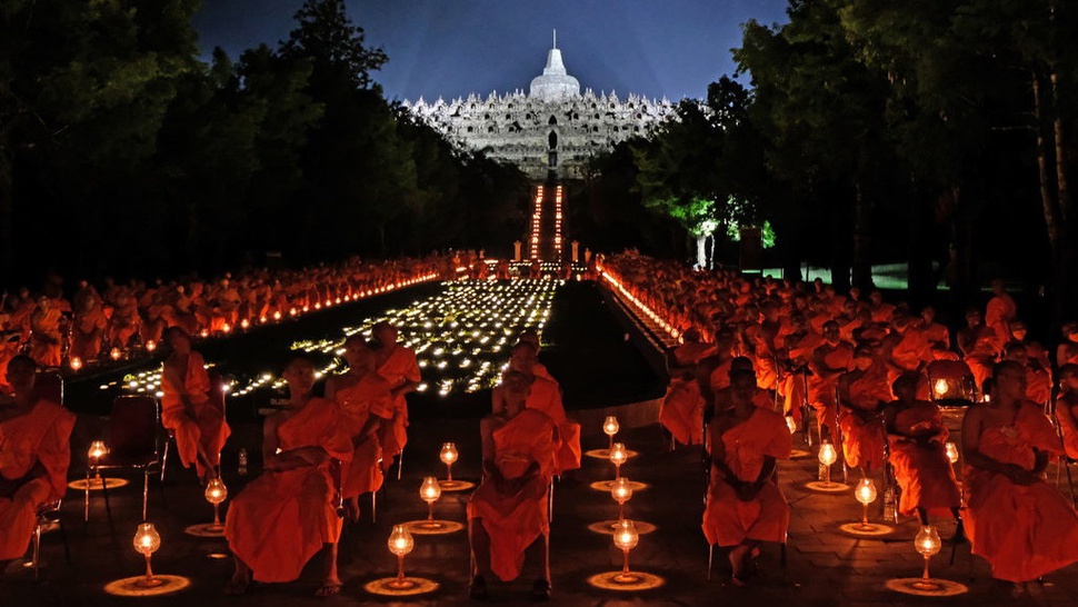 Jadwal Festival Lampion 2024 Waisak di Borobudur dan Link Tiket