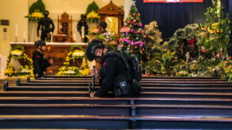 Pengamanan Natal di 39.495 Gereja, Polisi Tangkap 18 Orang