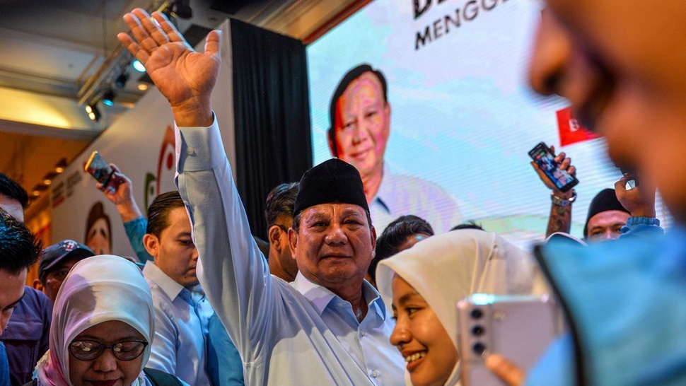 Prabowo Janji akan Ajak Rival Bersatu Bila Menang Pilpres 2024