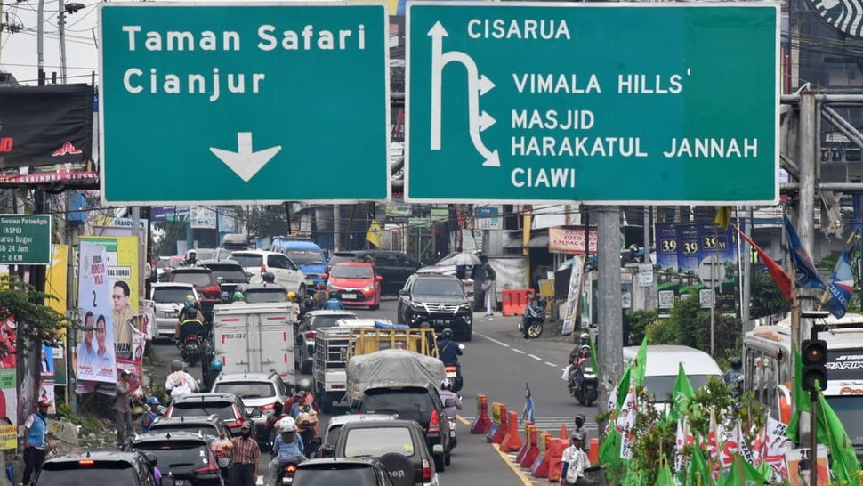 Ganjil Genap Jalur Puncak Berlaku saat Libur Isra Mikraj & Imlek