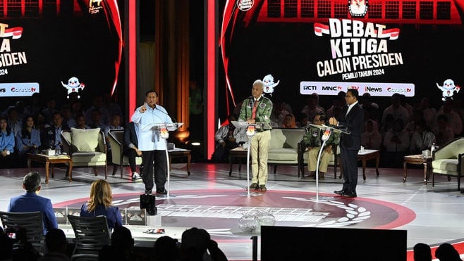 Debat Capres, Prabowo Tuding Anies Tak Paham Masalah Pertahanan
