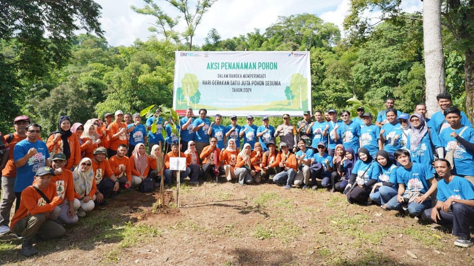6 Juta Pohon Lebih Dilestarikan dalam Program Hutan Pertamina