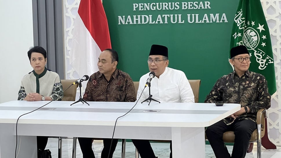 Gus Yahya Bantah Kerahkan Pengurus NU demi Dukung Prabowo-Gibran