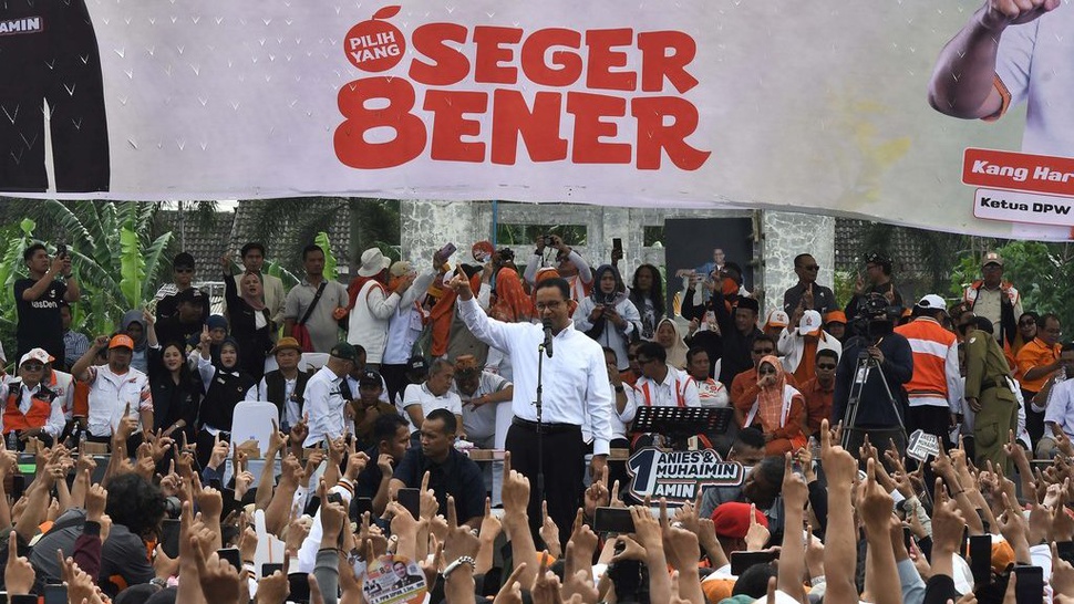 Jadwal Kampanye Akbar Anies, Prabowo, dan Ganjar di Jakarta