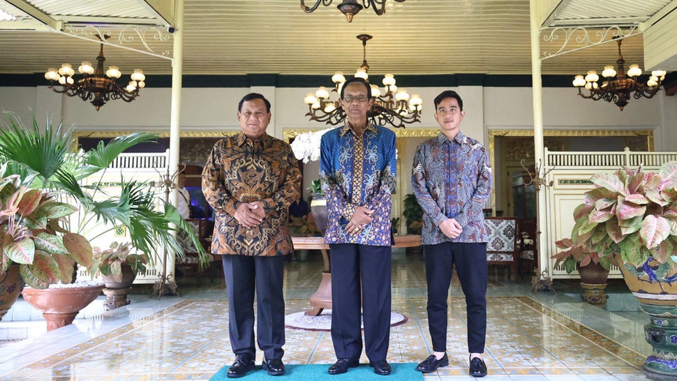 Sowan ke Sri Sultan, Prabowo: Sesuai Adat, Izin Masuk ke Yogya
