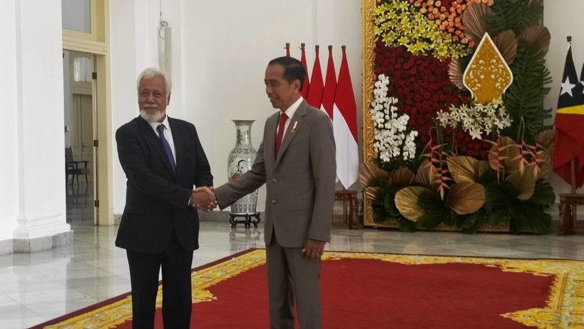 Presiden Jokowi Terima Kunjungan PM Timor Leste Xanana Gusmao