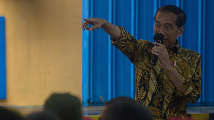 Jokowi Minta Nasabah Mekaar Hati-Hati Mengelola Dana Pinjaman