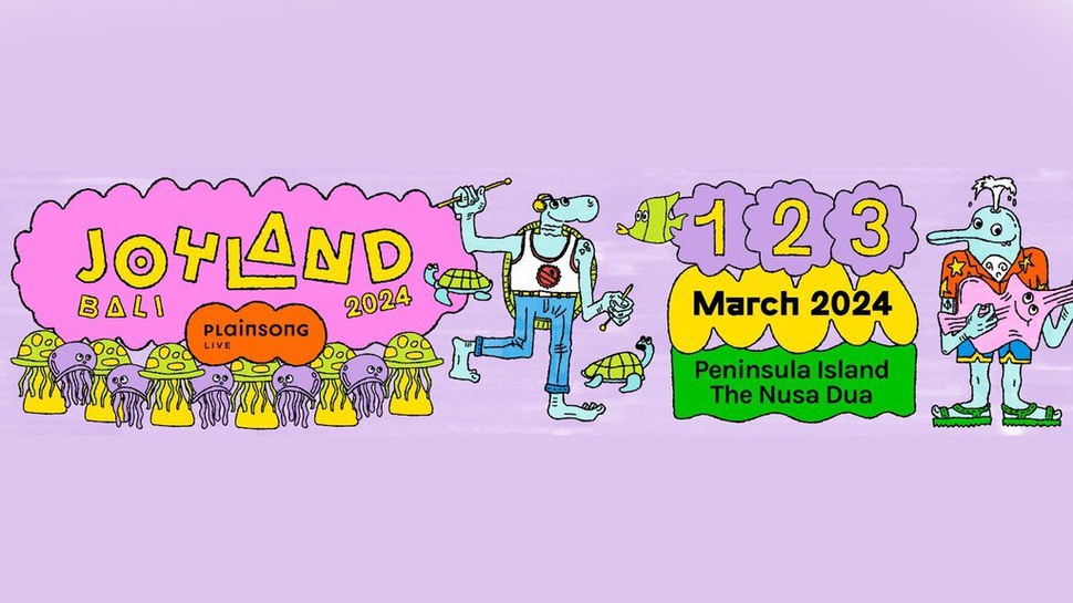 Joyland Festival Bali 2024 Kembali Pada 1-3 Maret