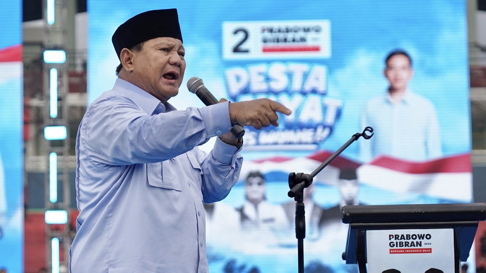 Survei LSI: Prabowo-Gibran Tembus 51,9%, Satu Putaran Menguat