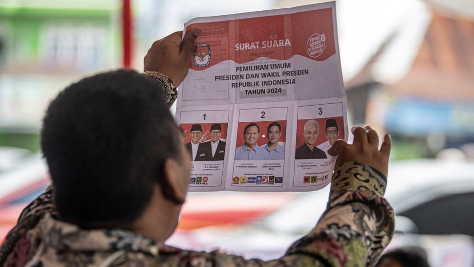 Hasil Akhir Quick Count Pilpres 2024 Populi: Prabowo Unggul Jauh