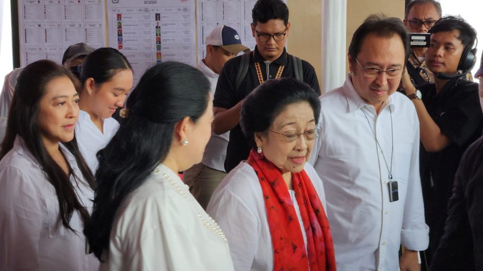 Hasil Quick Count Pilpres 2024 di Jaksel-Kebagusan TPS Megawati