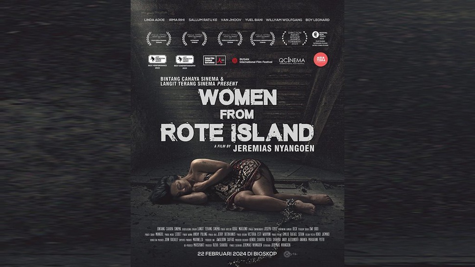 Poster Film Women from Rote Island Tampilkan Perempuan Dirantai