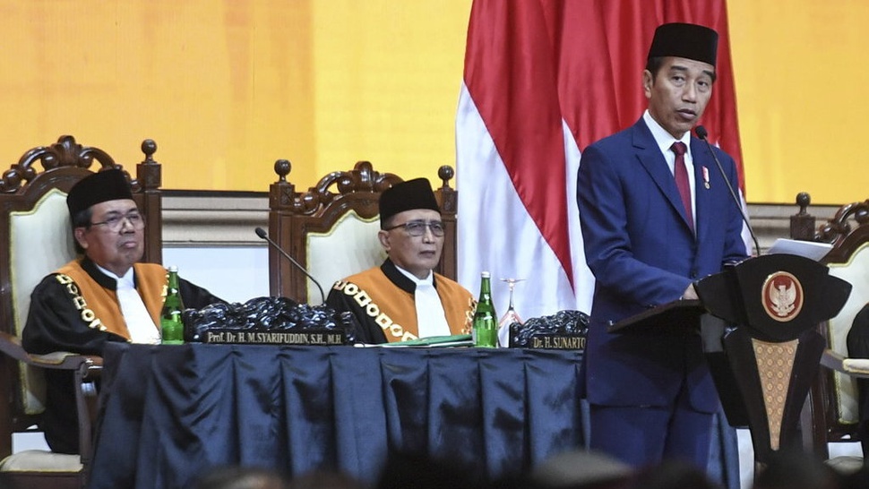 Jokowi soal Kinerja MA: Publik Semakin Menuntut Jaminan Keadilan