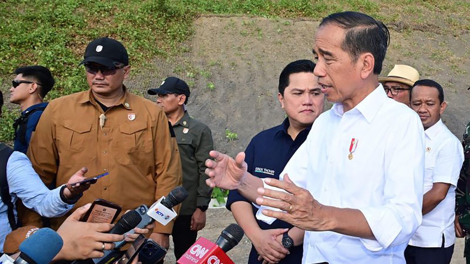 Jokowi Sebut Smelter Freeport Indonesia Beroperasi Juni 2024