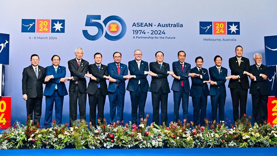 Presiden Jokowi Hadiri Resepsi KTT ASEAN-Australia di Melbourne