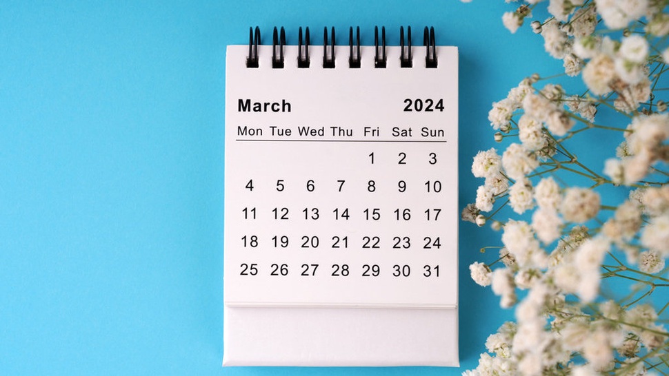 Kalender Hari Ini 11 Maret 2024: Tanggal Merah hingga Hari Besar