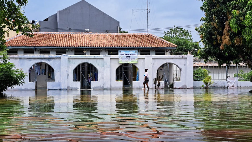 Lapas Perempuan Semarang Kebanjiran, Blok Hunian Napi Tergenang