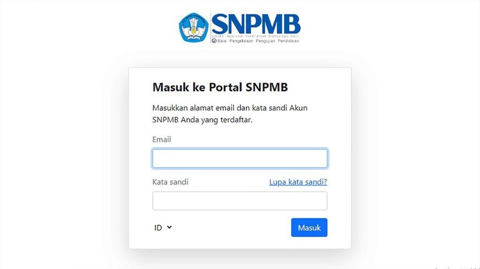 SNBT 2024 Dibuka, Login di portal-snpmb.bppp.kemdikbud.go.id