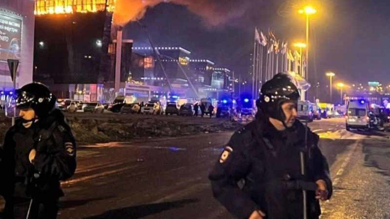 147 Orang Terluka dalam Penembakan Gedung Konser di Moskow