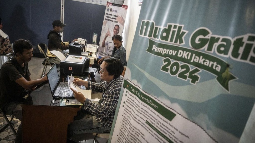 Pemprov DKI Jakarta Verifikasi Warga Sudah Daftar Mudik Gratis