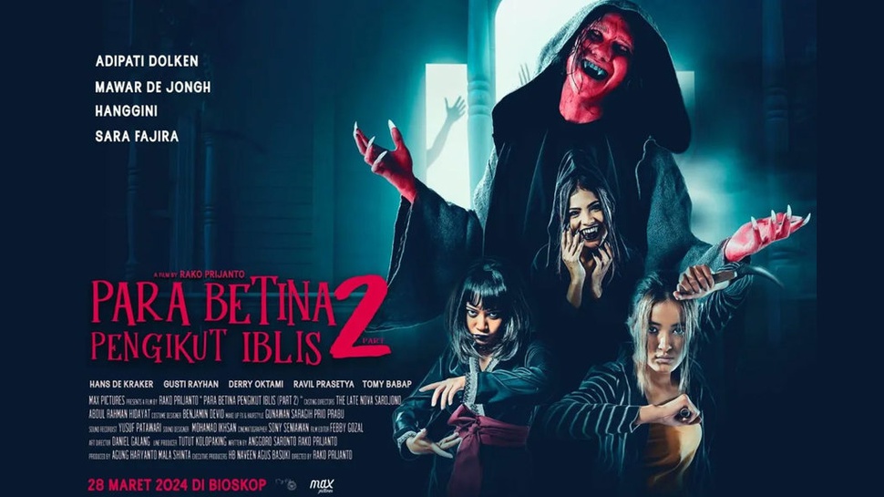 Film Bioskop XXI Para Betina Pengikut Iblis 2 & Jadwal Tayang