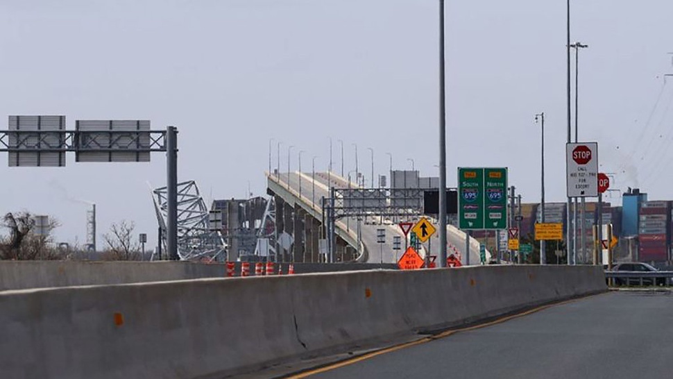 6 Orang Hilang dalam Insiden Ambruknya Jembatan Baltimore di AS