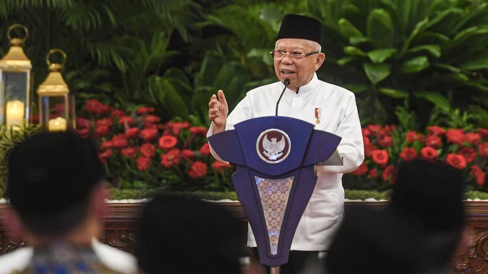 Soal Isu Penambahan Menteri, Wapres Ma'ruf: 34 Kursi Sudah Cukup
