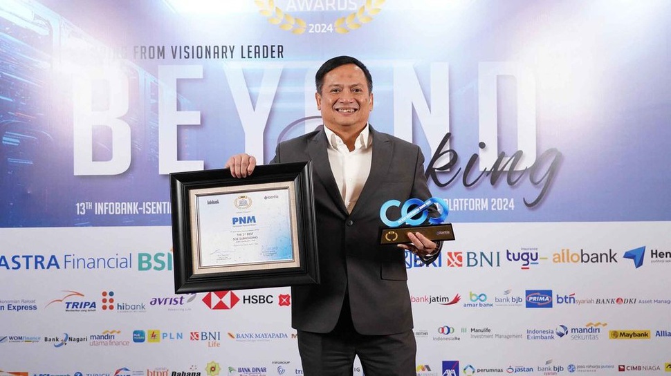 Dirut PNM Masuk The Best Reputable CEO in Digital Platform 2024