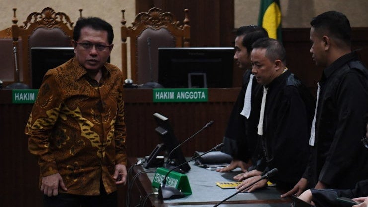 Hasbi Hasan Ajukan Kasasi Atas Vonis 6 Tahun Penjara