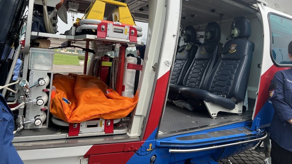 Polri Ubah Helikopter Jadi Ambulans Udara untuk Mudik Lebaran