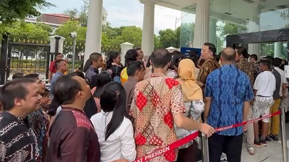 Istana Biayai Pengobatan Tiga Korban Luka saat Open House Jokowi